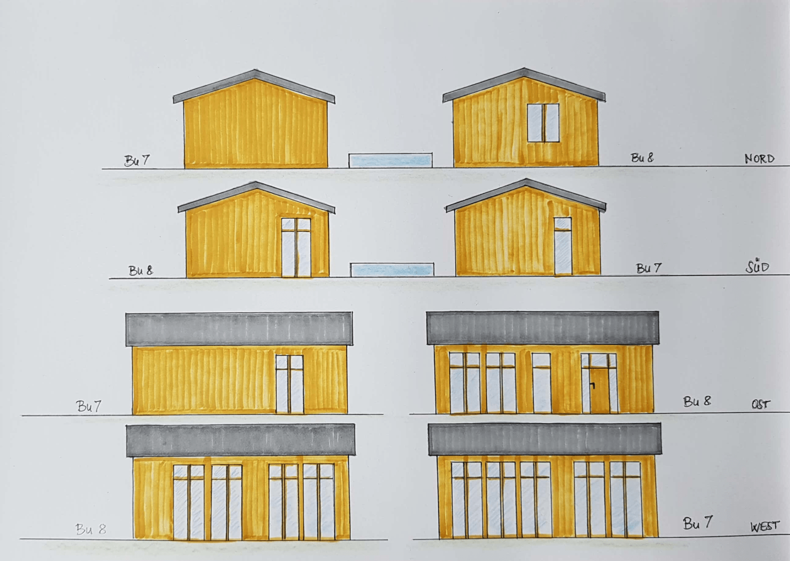 Ansichten 7+8